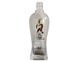 烤（kǎo）花玻璃酒瓶